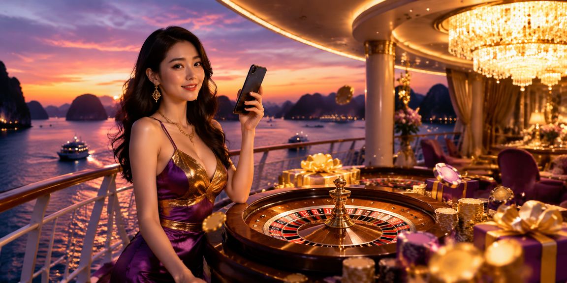 Vịnh Hạ Long hùng vĩ và người dùng Việt trải nghiệm Roulette casino trực tuyến