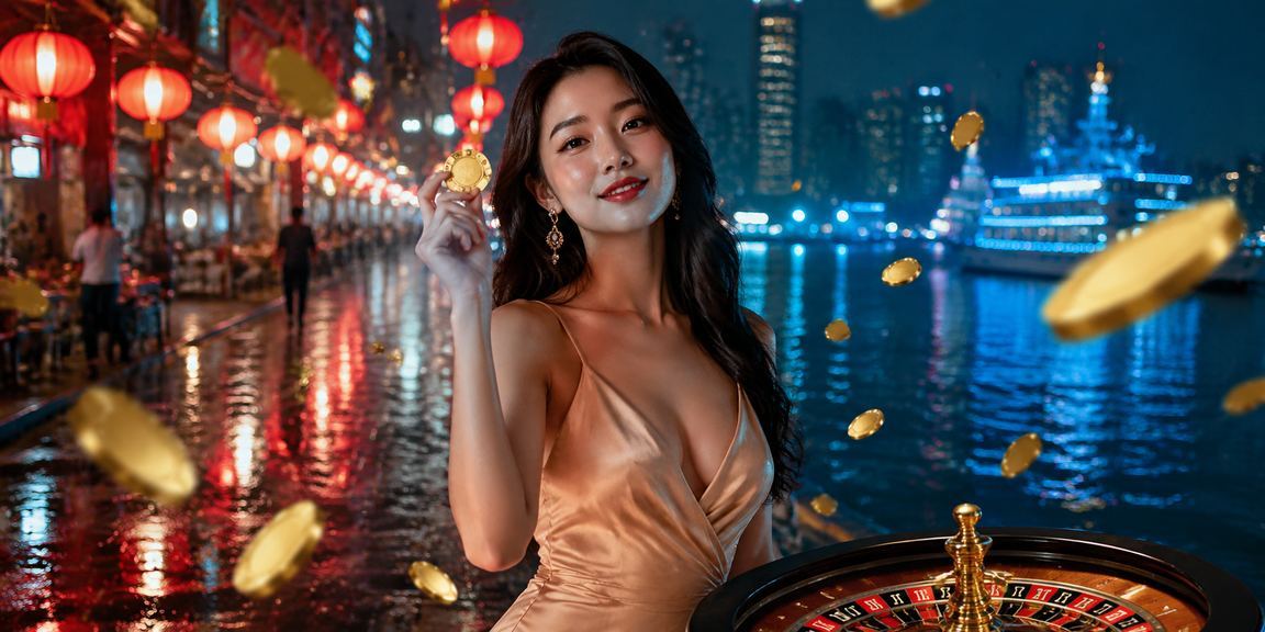 Người dùng Thành phố Hồ Chí Minh trải nghiệm Roulette casino tại chợ đêm sầm uất